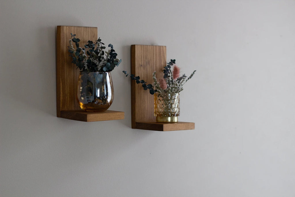 Small plant shelves