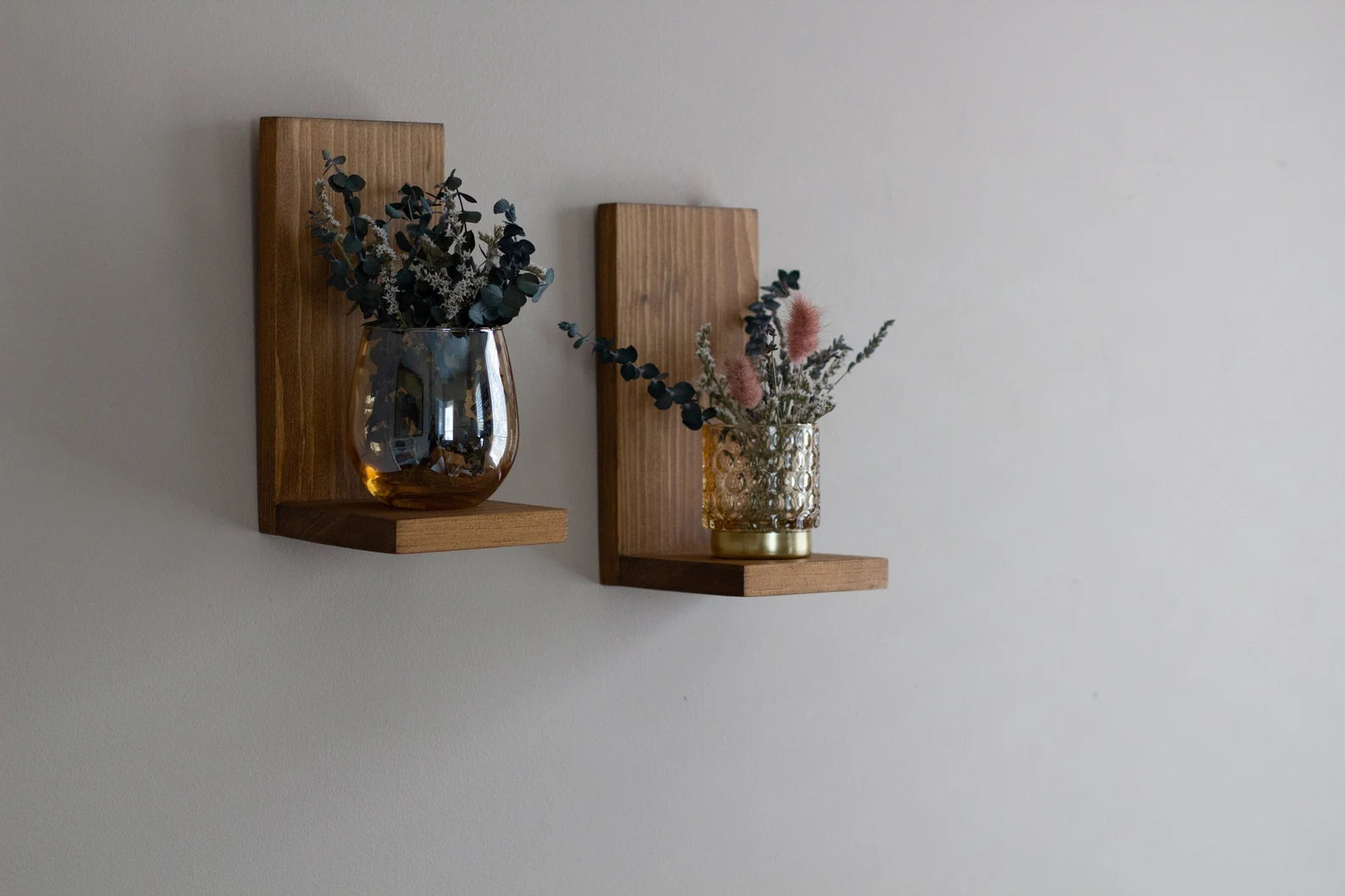 Small plant shelves