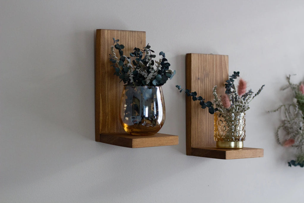 Small plant shelves